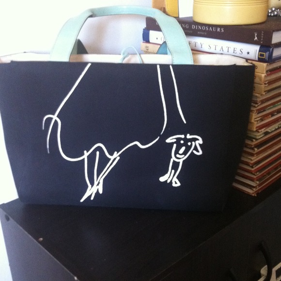 Kate spade and Maira Kalman Tote Purse