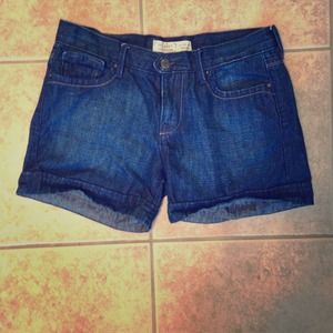 Size 6 denim shorts