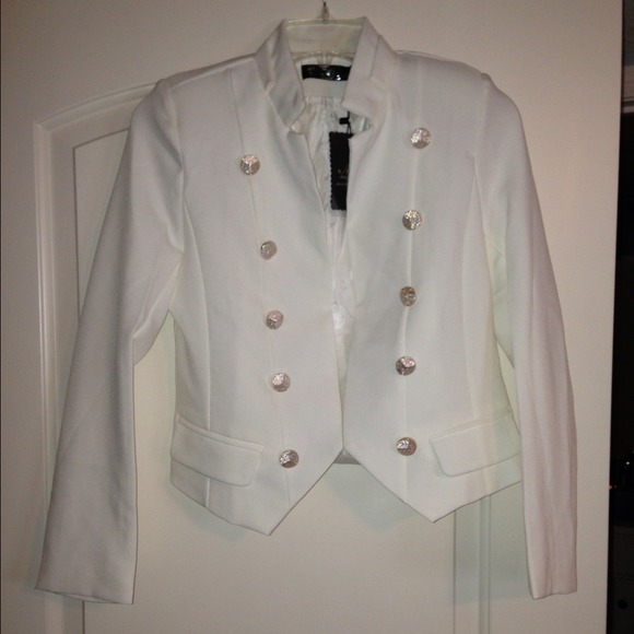 White blazer