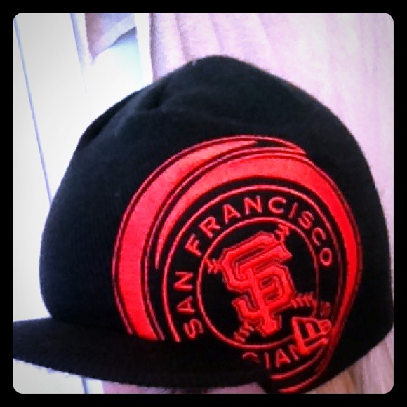 San fransisco giants world series beanie