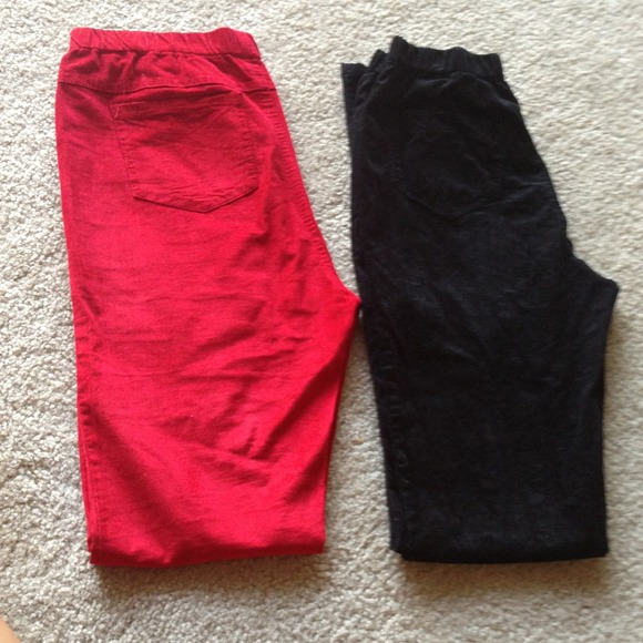 Corduroy leggings ✋ bundled