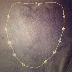 Gold Peace Necklace