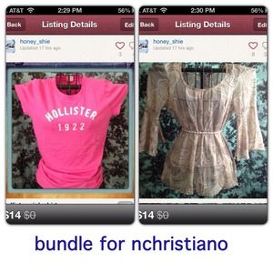 Bundle tops for nchristiano