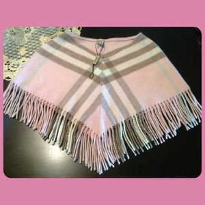 100% authentic burberry poncho