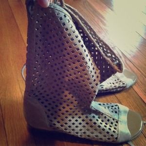 Suede moccasin/sandals from Aldo