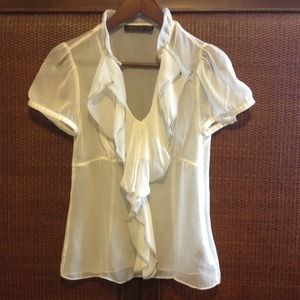 Sheer blouse from The Limited