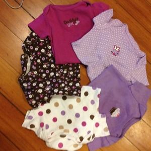 5 onsies bundle 9 months