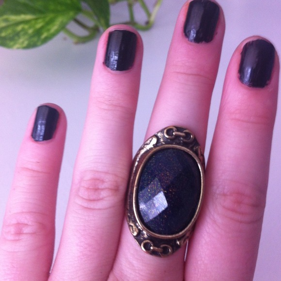 purple and gold ring - Picture 2 of 2