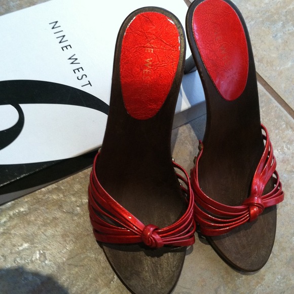 Nine west Red sandals