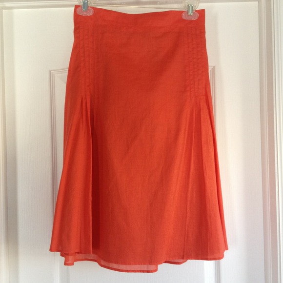 Dresses & Skirts - summer cotton skirt in rich coral