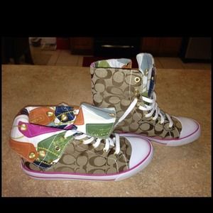 Reduced Coach "Bonney" Signature tennis sneakers