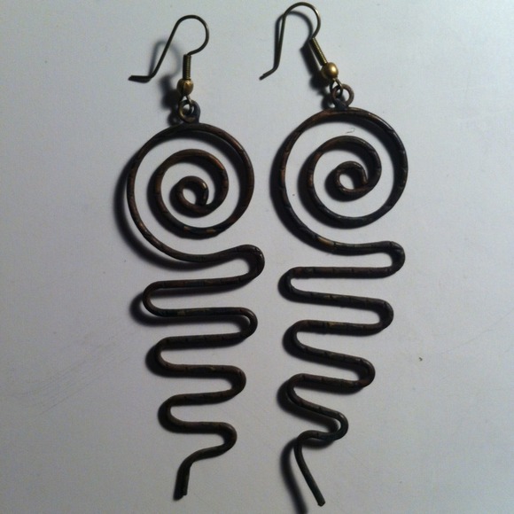 Vintage Metal Earrings