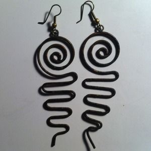 Vintage Metal Earrings