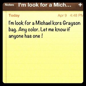 Michael kors Grayson LOOKING