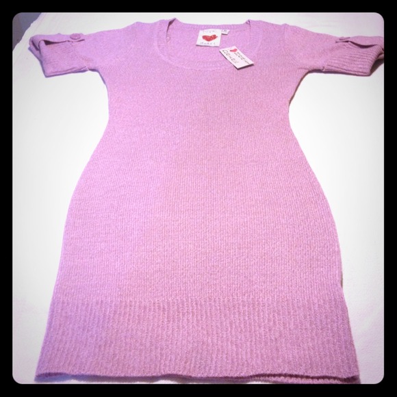Derek Heart Pink sweater dress