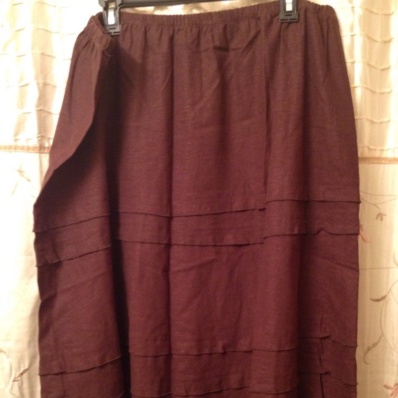 ✂️Reduced✂️brown dressbarn skirt