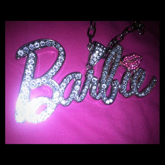 Barbie Jewelry - Barbie Pink Kiss BLLIING Necklace🎀💎💋