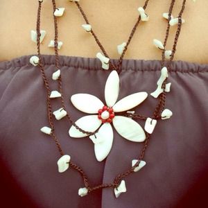 Jasmine  Flower Necklace(new)