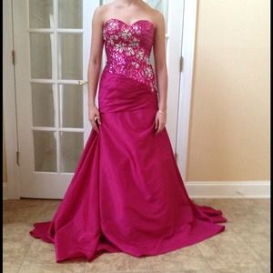 More pics of pink dress