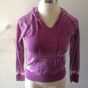 Juniors Purple hoodie