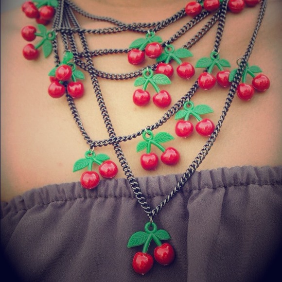 Cherry Garden Necklace (new)