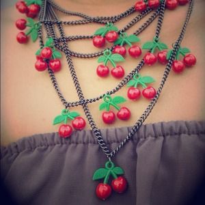 Cherry Garden Necklace (new)