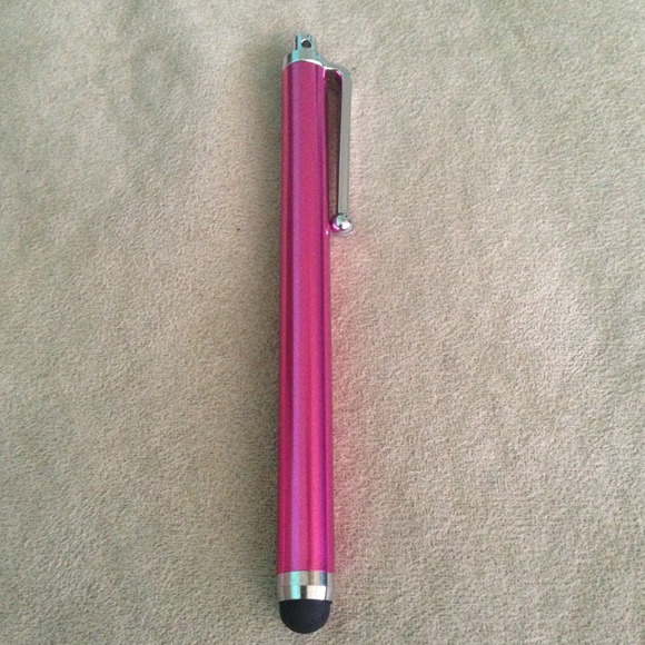 🛑SOLD🛑 Pink apple stylus iPhone iPad iTouch