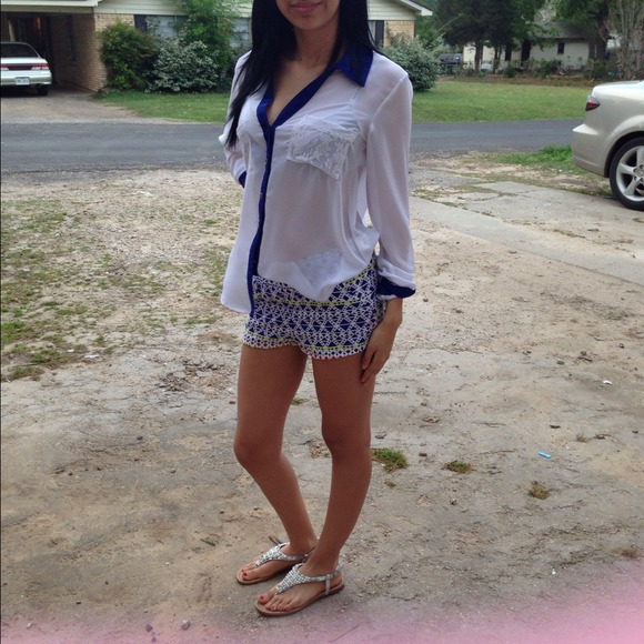 Tribal Shorts & Long Sleeve Shirt