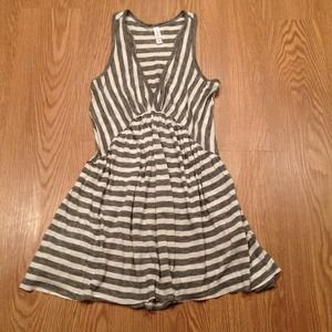 Striped coverup dress