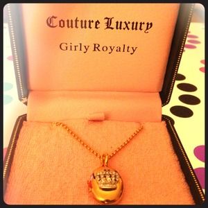 Authentic Juicy Couture locket necklace