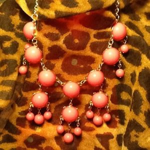 Pink Mini Bubble Necklace