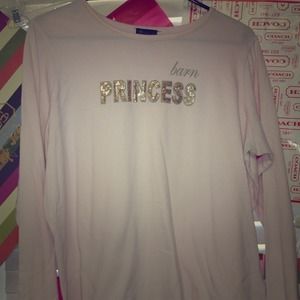 Barn princess long sleeve shirt👍