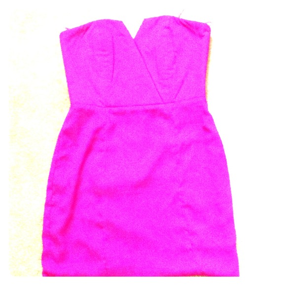SOLD! Magenta short dress...