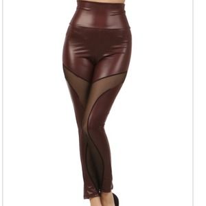 Plus Size High Waist Legging Available in black