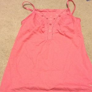 Sold ❌!!!!Hollister beaded tank top