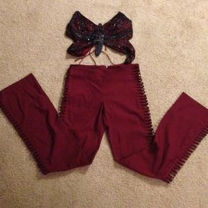 Charlotte Russe beaded butterfly outfit