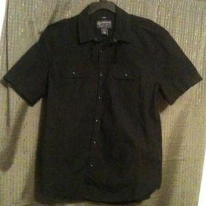 American rag black shirt large