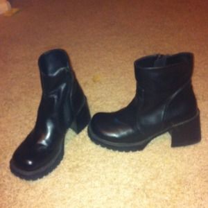 Cute little black boots