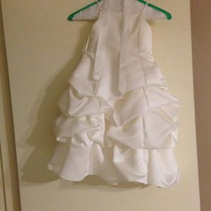 David's Bridal flower girl dress