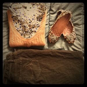 LOFT cable knit sweater vest