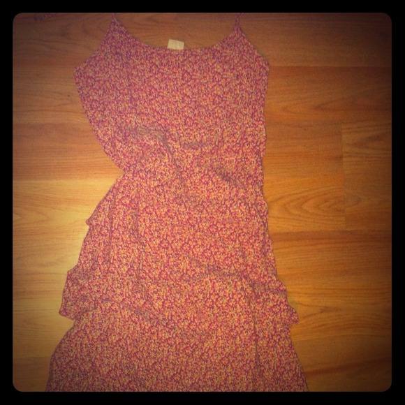 Free People~Multi colored floral dress