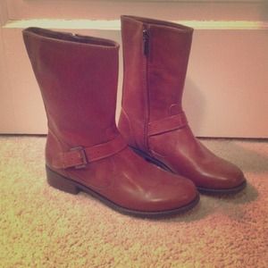 Brown Leather Boots