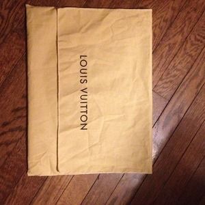 Authentic Louis Vuitton dust cover