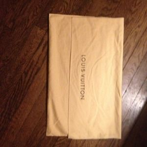 Sold Authentic Louis Vuitton dust cover dust bag