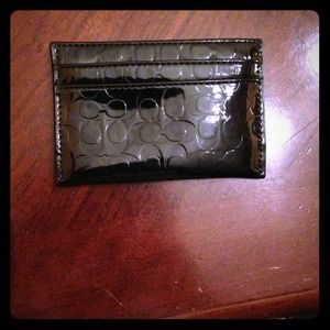 Authentic Coach Cardholder