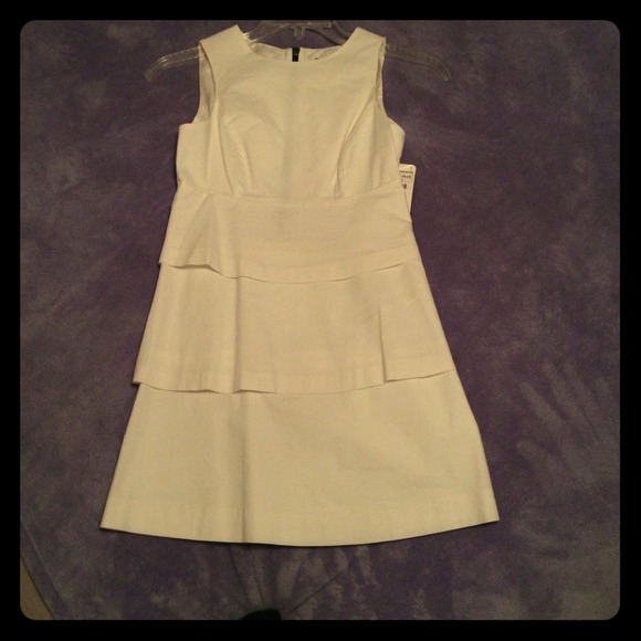 Brand new white tiered Zara dress