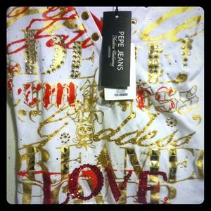 Pepe Jeans London With rhinestones