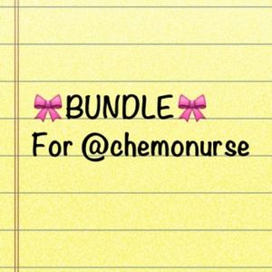 🎀Bundle🎀 for @chemonurse