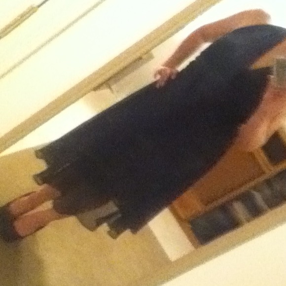 Black halter dress NWT