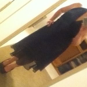 Black halter dress NWT